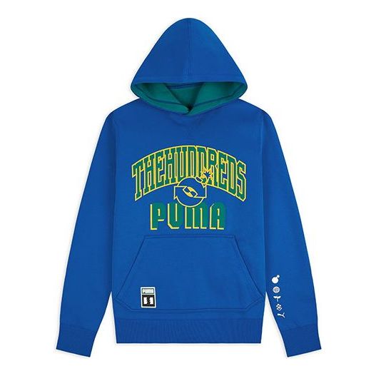 Суитчър Puma The Hundreds x Puma Crossover Logo Reversible Hoodie Синьо | 598311-89