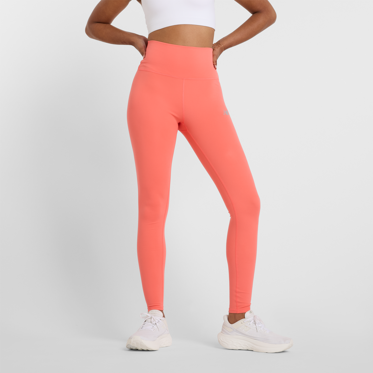 Клинове New Balance High-Waisted Training Leggings Оранжево
 | NBWP51126DTR, 0