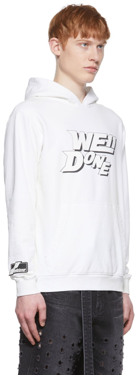 Суитчър We11done We11done Hoodie Бяло | WD-TH1-22-622-U-WH, 1