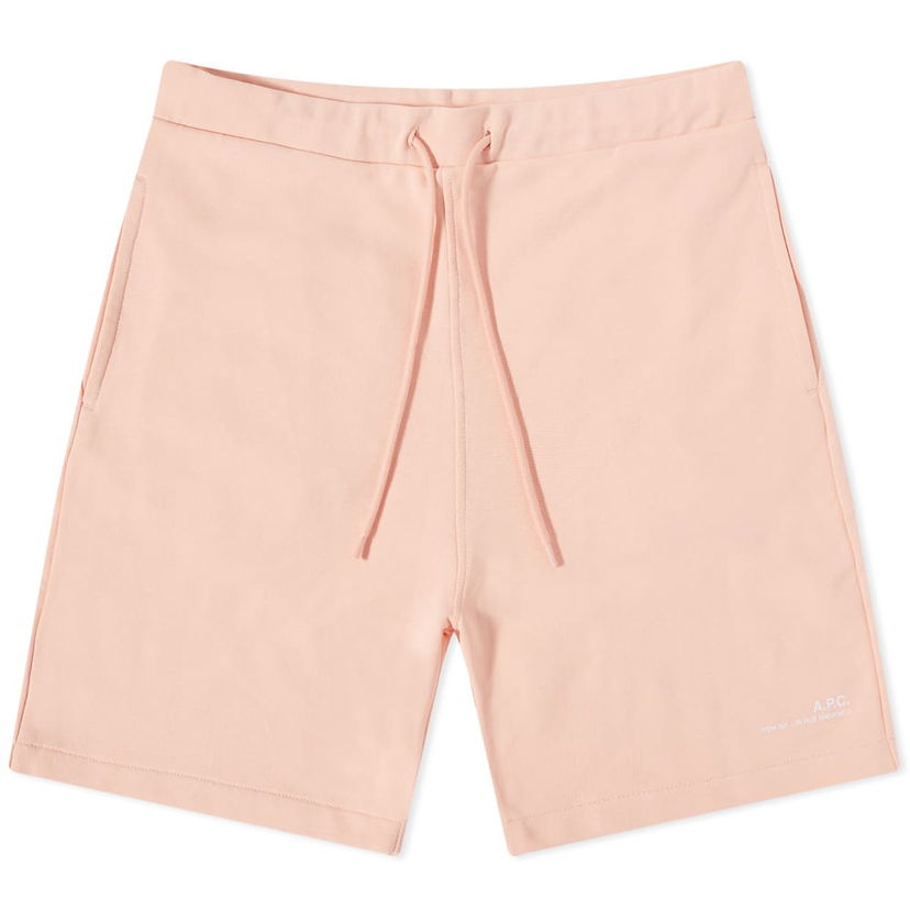 Къси панталони A.P.C. Jersey Shorts Розово | COEAS-H10148-PEA