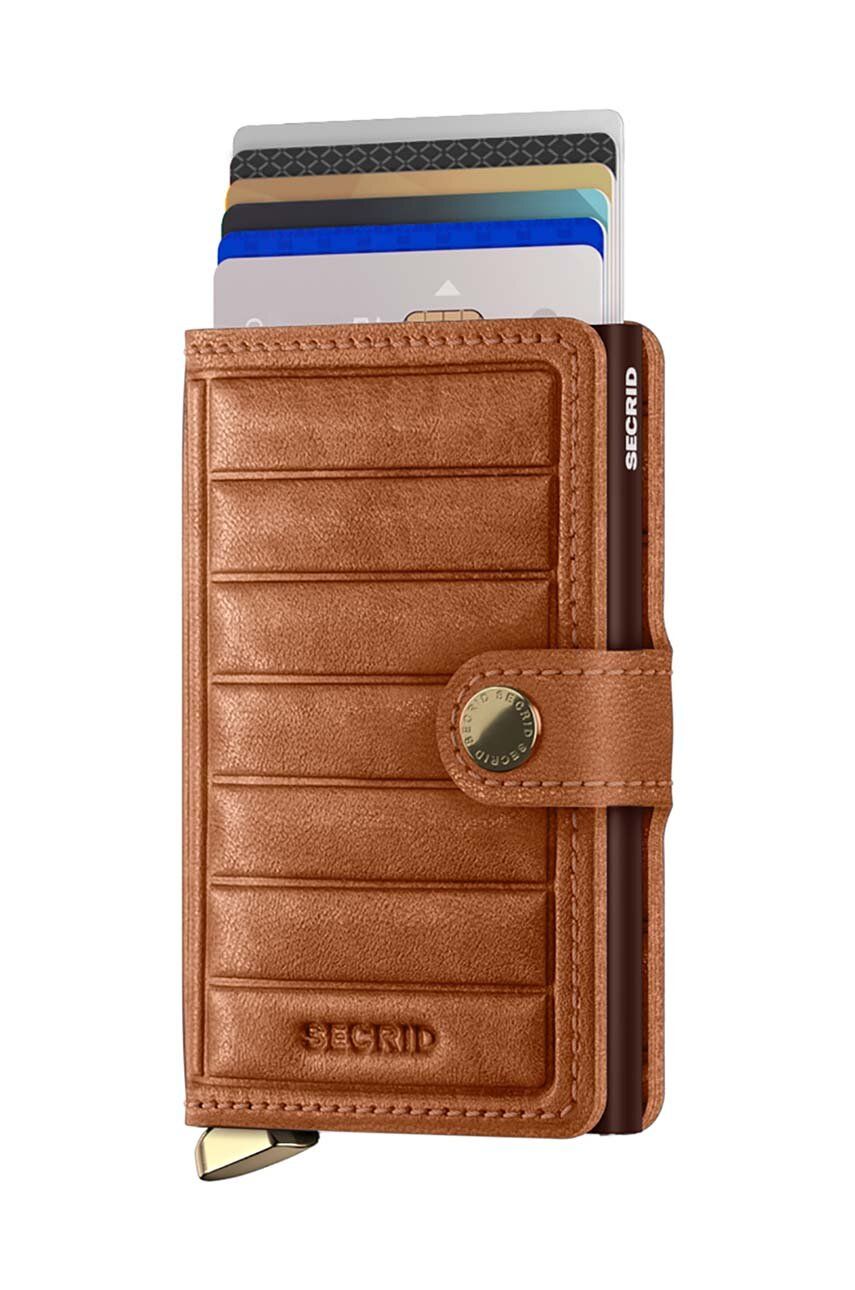 Портфейл Secrid Leather Wallet Brown Кафяво | MEl.Cognac, 1