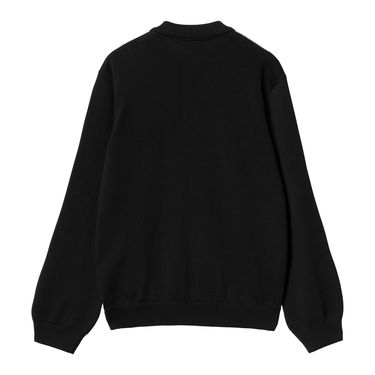 Поло тениска Carhartt WIP L/S Kendricks Polo Black Черно | I033037_89_XX, 1