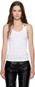 Jean Paul Gaultier Overall Buckles Ribbed Tank Top