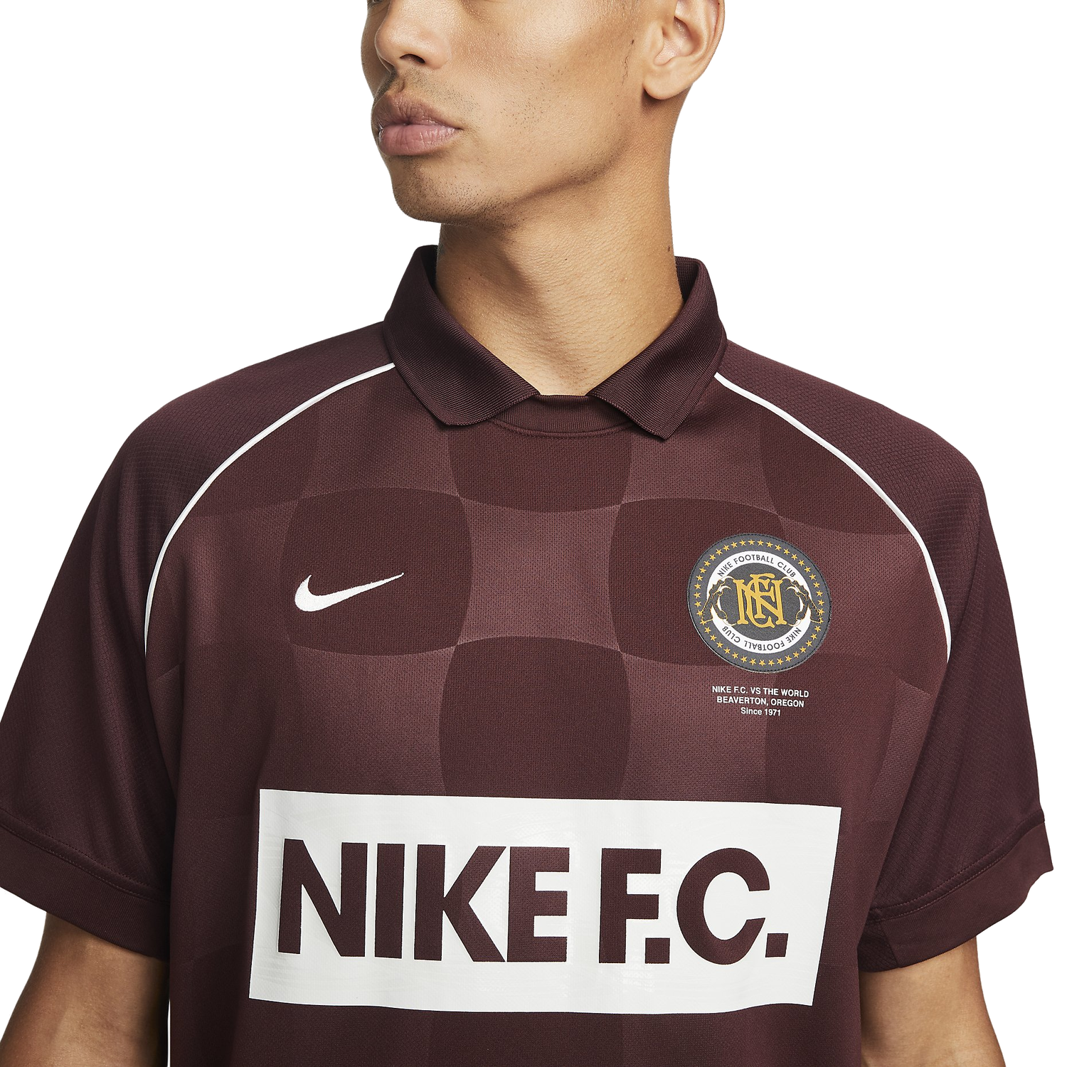 Фланелка Nike Nike F.C. Jersey Бургунди | dq5045-652, 1