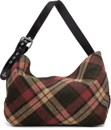 Голяма пазарска чанта Vivienne Westwood Plaid Wool Maxime Large Tote Многоцветен | 4601000BW-W018D-, 0