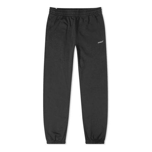 Спортни панталони Off-White Off-White Arrow Printing Sweatpants Черно | OMCH029E20FLE0061001, 0