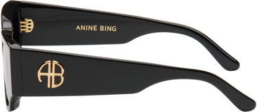 Слънчеви очила Anine Bing Bowery Square Sunglasses Черно | A-12-10089-000, 2