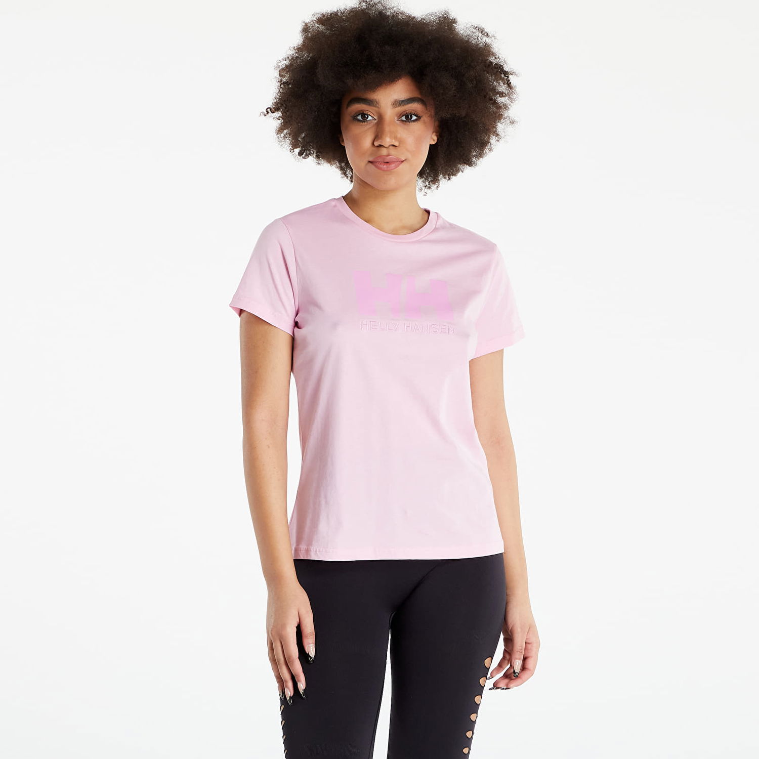 Тениска Helly Hansen Logo T-Shirt Розово | 34112-095, 1