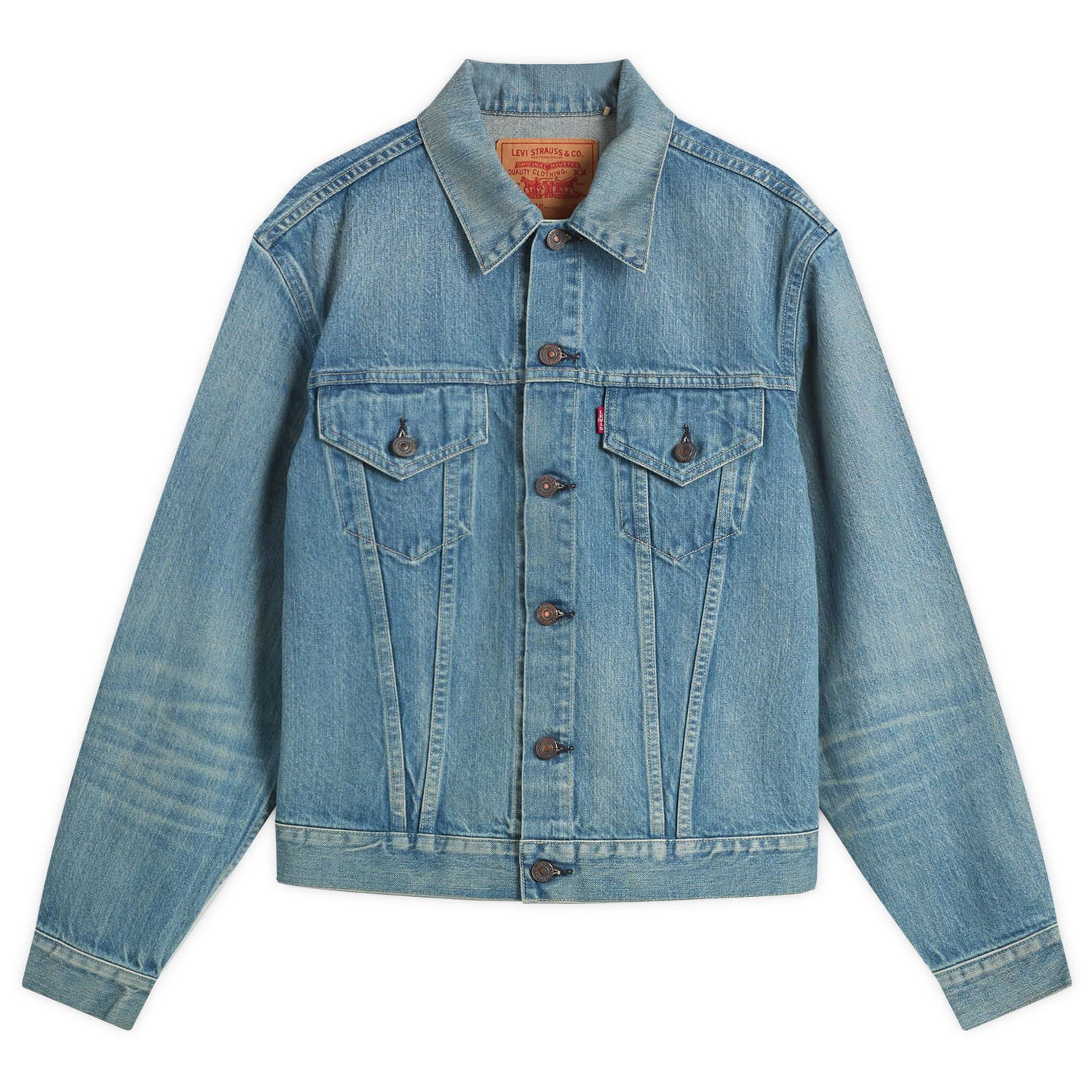 Яке Levi's LVC 1961 Type III 557 Kaihara Denim Jacket, Size Medium Синьо | 74998-0004-BLU, 0