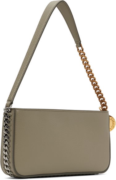 Дамска чанта Stella McCartney Stella McCartney Frayme Baguette Shoulder Bag Зелено | 7B0116WP0316, 2