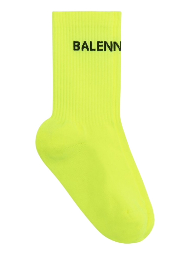 Чорапи Balenciaga Logo Socks Зелено | 585526479B07260
