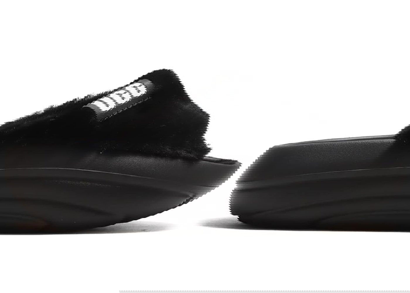 Облекло UGG FoamO plush Slide Black (Women's) Черно | 1143849-BLK, 0