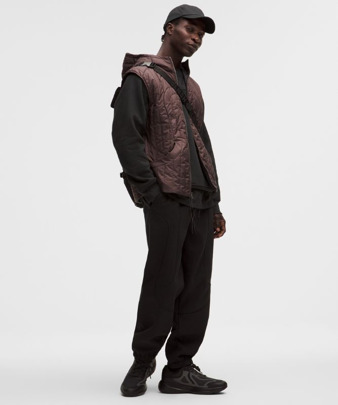 Спортни панталони lululemon Cotton Fleece Jogger SLNSH Collection Бургунди | prod20000431, 0