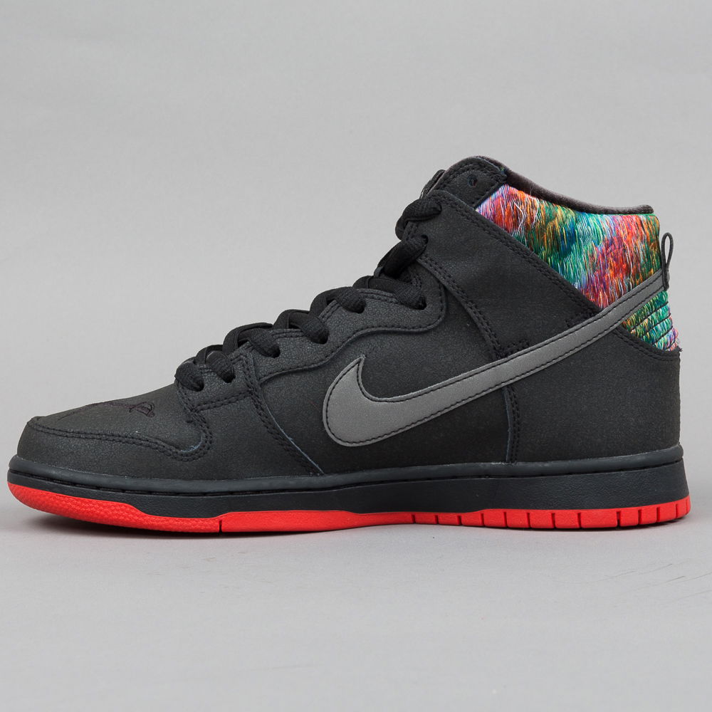 Кецове и обувки Nike SB Dunk High Premium Черно | 313171-028, 0