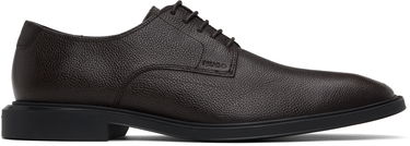 Кецове и обувки BOSS Hugo Grained Leather Derbys Кафяво | 50536212, 0