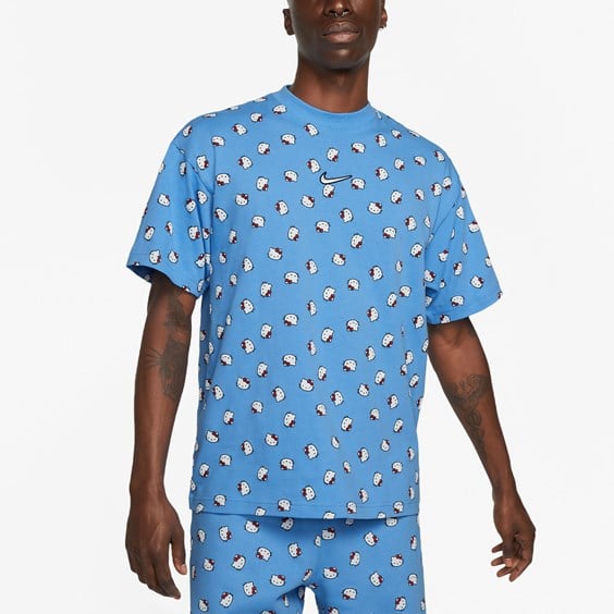 Тениска Nike Hello Kitty x Short Sleeve Top Синьо | DR5519-412, 0