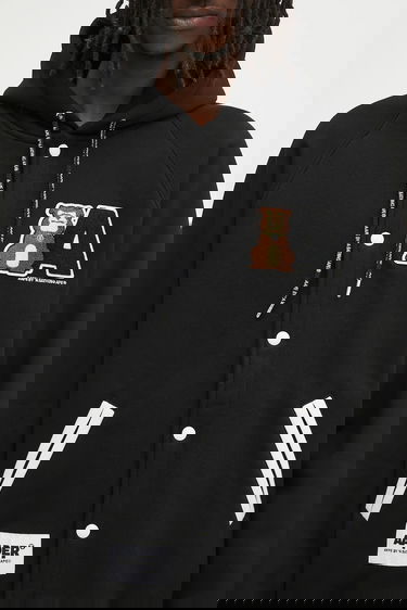 Яке бомбър AAPE by A Bathing Ape AAPE Aaper Hoodie Черно | AAPSWMB382XXN, 3