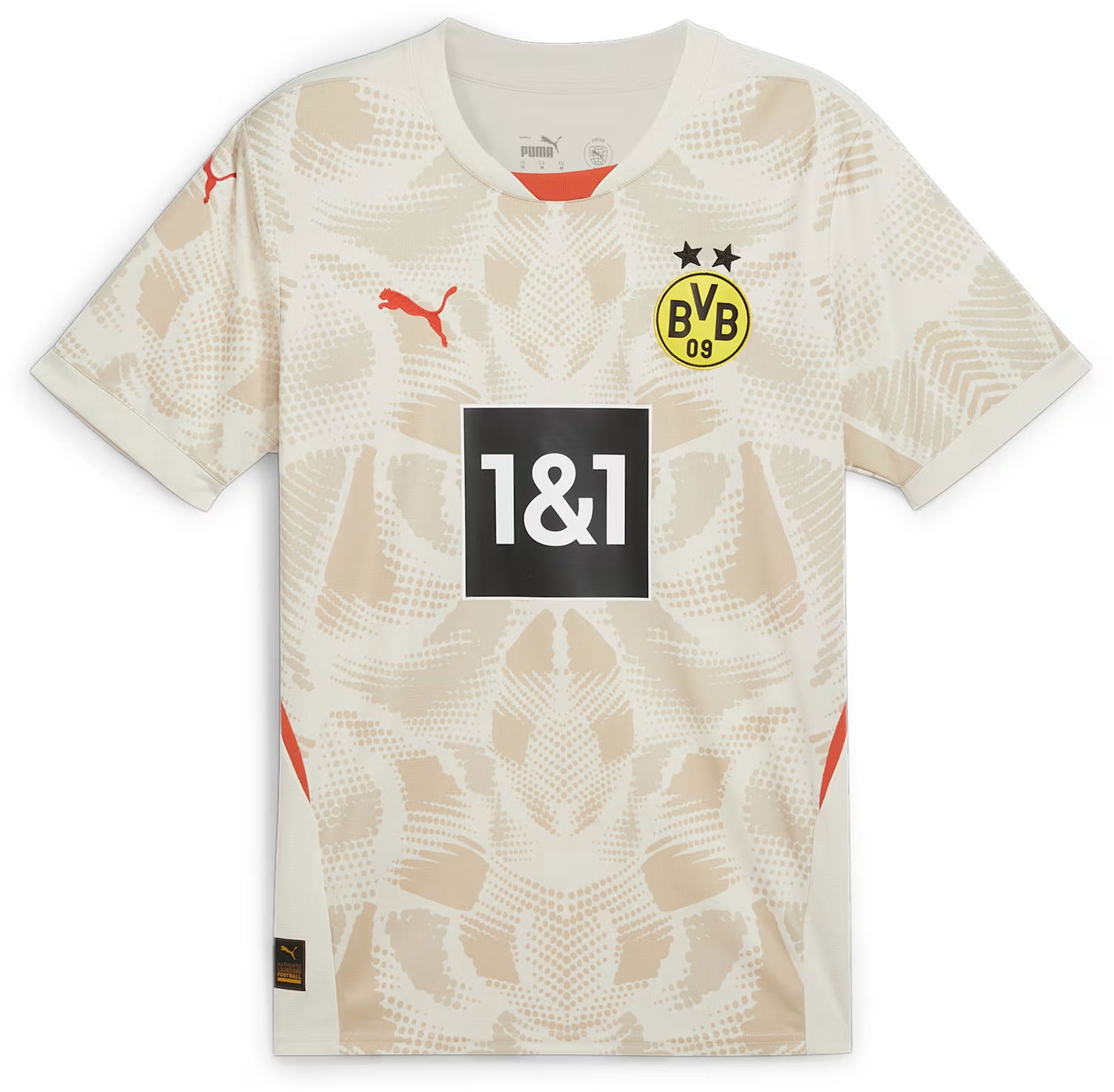Фланелка Puma Borussia Dortmund 2024/25 Goalkeeper Short Sleeve Jersey Бежово | 774971-38, 0