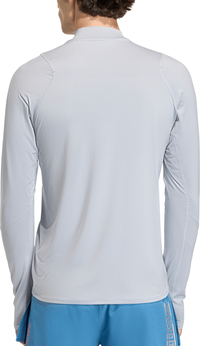 Тениска adidas Originals Adizero Ekiden Long Sleeve Mock Neck Top Сиво | kb1510, 1