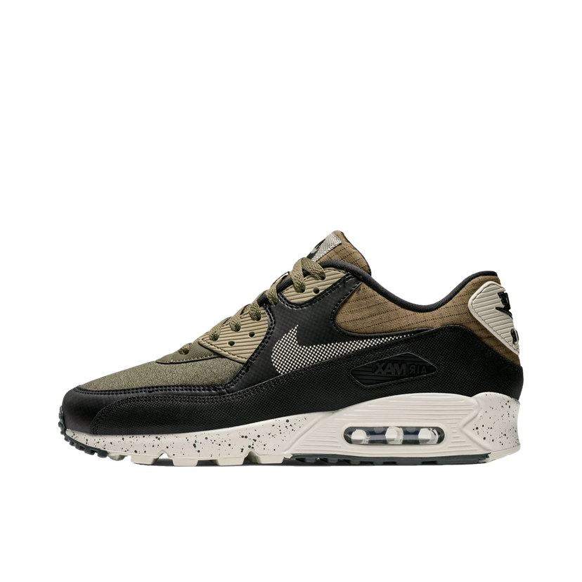 Кецове и обувки Nike Air Max 90 Neutral Olive Black Зелено | 700155-203
