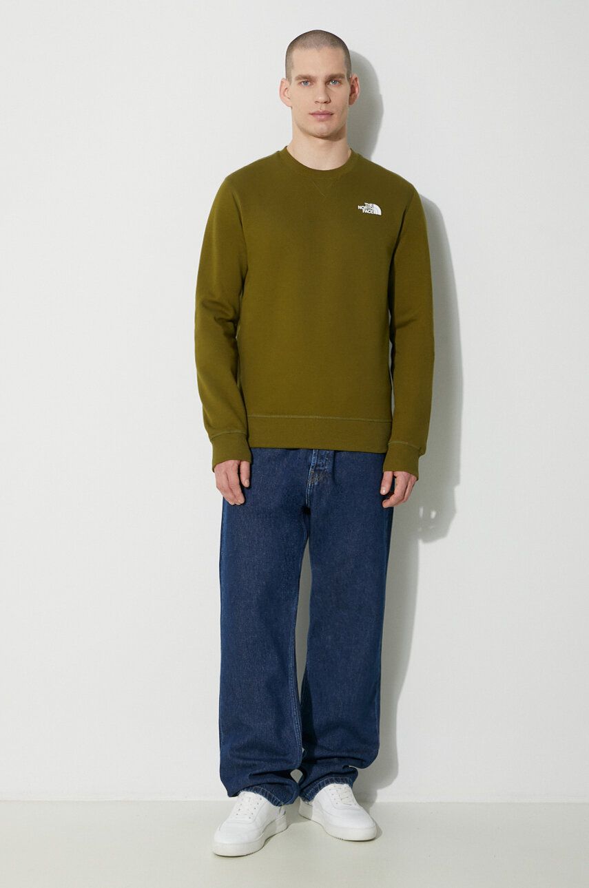 Суитчър The North Face Crewneck Sweatshirt Зелено | NF0A7X1IPIB1, 1