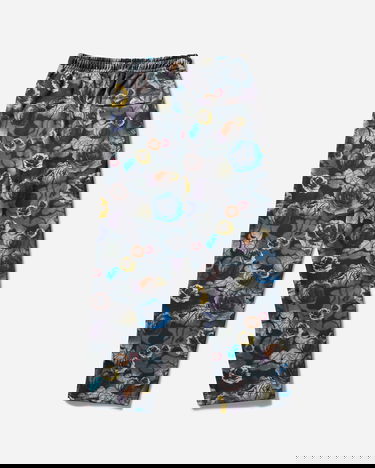 Спортни панталони BAPE Floral Camo Sweatpants Многоцветен | 1K80152302 BLACK, 2