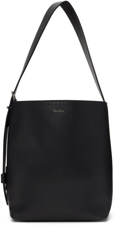 Дамска чанта Max Mara Max Mara Small Archetipo Leather Tote Черно | 2414511061600, 0