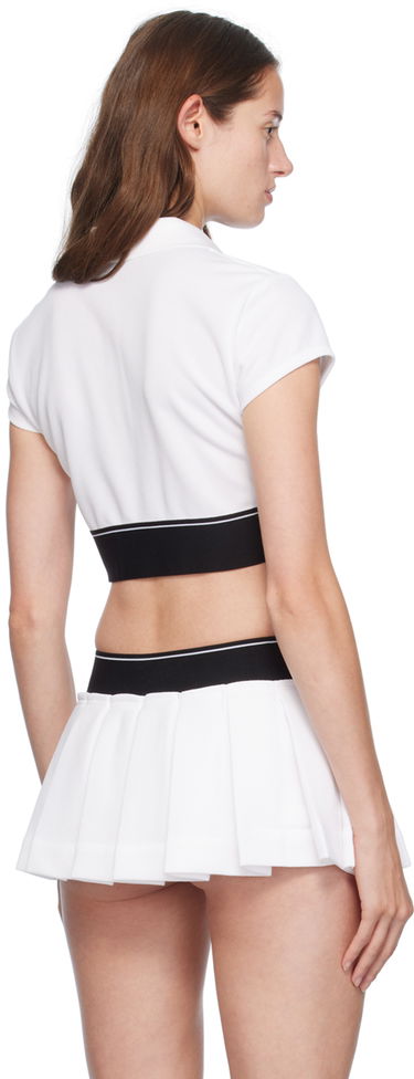 Пола Alexander Wang Alexander Wang Cheerleader Polo Бяло | 4CC3241497, 2
