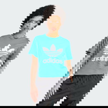Тениска adidas Performance Adicolor Classics Trefoil Тюркоазено | IL3867, 0