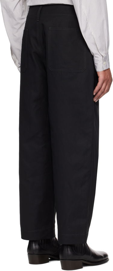 Панталони LEMAIRE Lemaire Big Chino Trousers Черно | PA1207 LF1350, 2