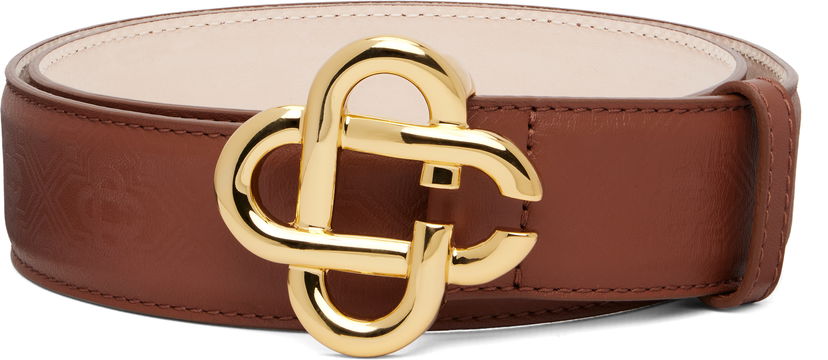 Колани Casablanca CC Logo Buckle Belt Кафяво | A-SP26-ACC-271-04-M