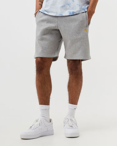 Къси панталони Carhartt WIP Chase Sweat Shorts Сиво | I028950-00M.XX, 3