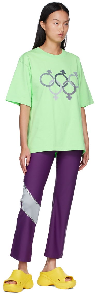 Тениска ERL Green Olympics Sex T-Shirt Зелено | ERL04T010, 3