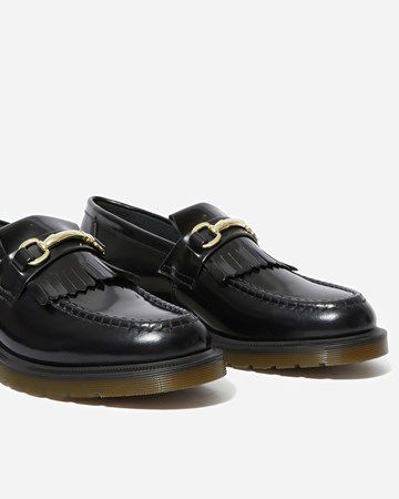 Кецове и обувки Dr. Martens Adrian Snaffle Leather Loafers Черно | 25024001, 1