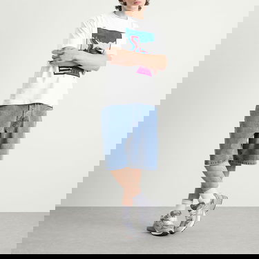 Тениска By Parra Smoke Chair T-Shirt Бяло | 53500-WHT, 4