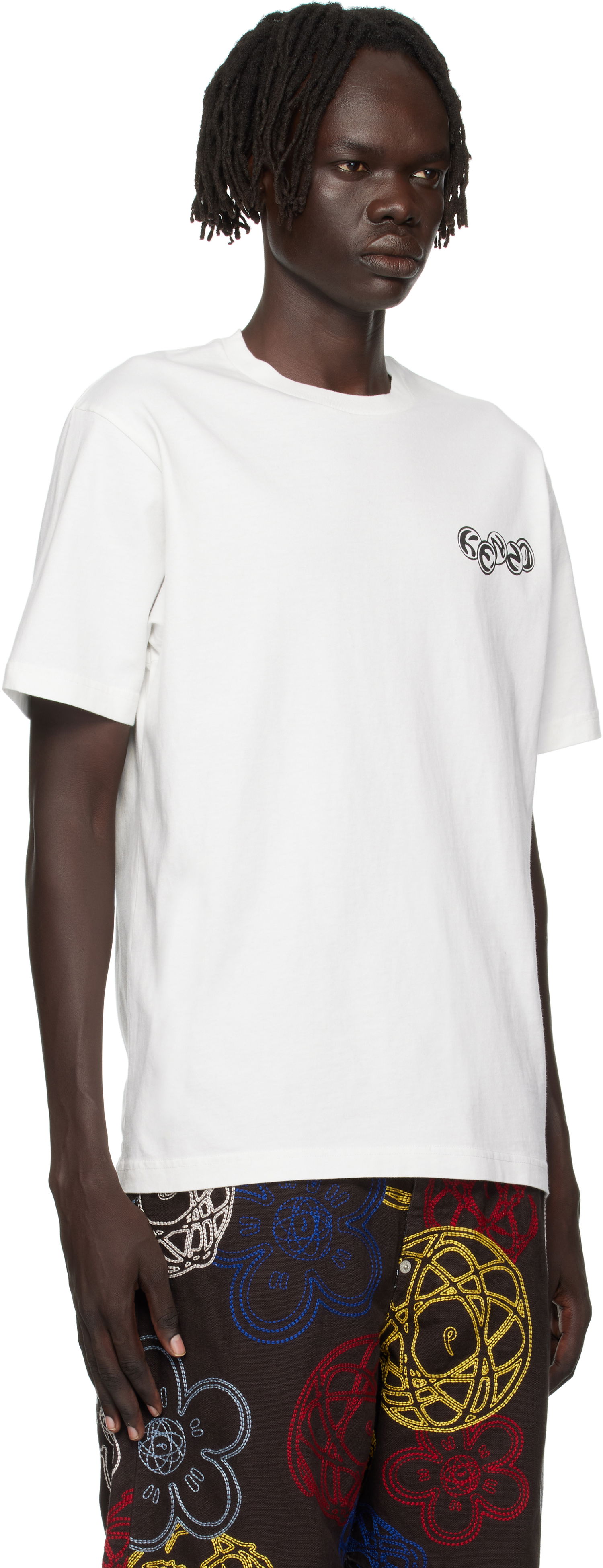 Тениска KENZO Kenzo Paris 'KENZO Pachinko' Classic T-Shirt Бяло | FF65TS2624SG, 1