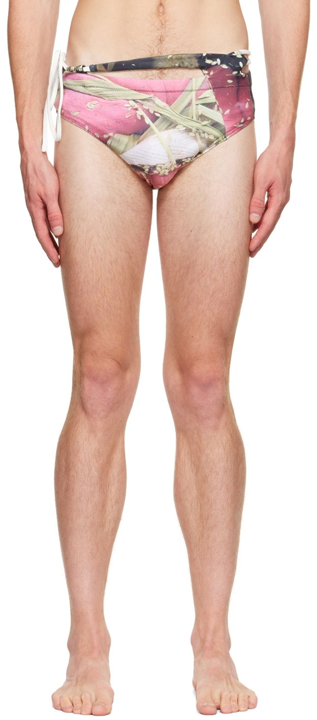 Бански Ottolinger Ottolinger Exclusive Swim Briefs Розово | SWIMBRIEF, 0