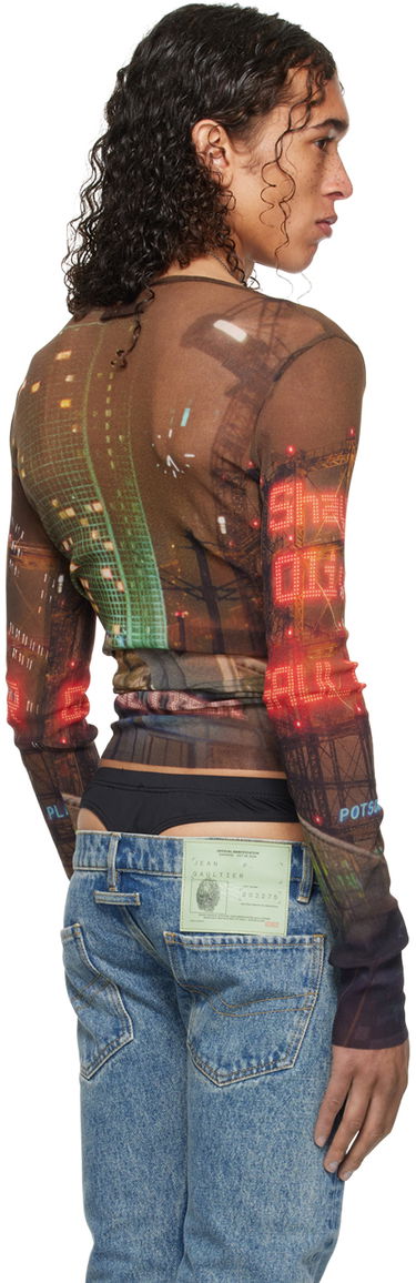 Потник Jean Paul Gaultier Gaultier Shayne Oliver Edition Long Sleeve Graphic T-Shirt Многоцветен | 24/27-U-TO192-T551-60405030, 2
