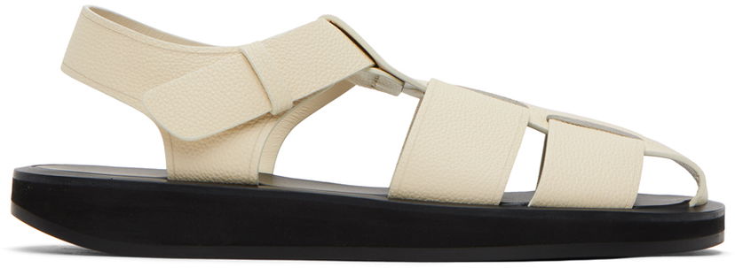 Облекло The Row The Row Fisherman Sandals Бяло | F1203-L129