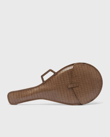 Дамска чанта Lacoste Crocodile Embossed Racket Bag Кафяво | NU5169DP-T15, 1