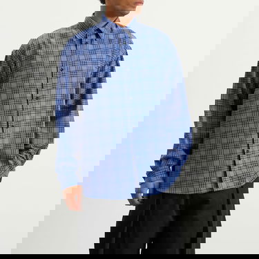 Риза sage NATION Chisholm Check Shirt Синьо | S075-RBC, 2