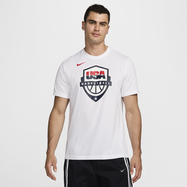 Тениска Nike USAB Dri-FIT Basketball Tee Бяло | FQ3634-100, 1
