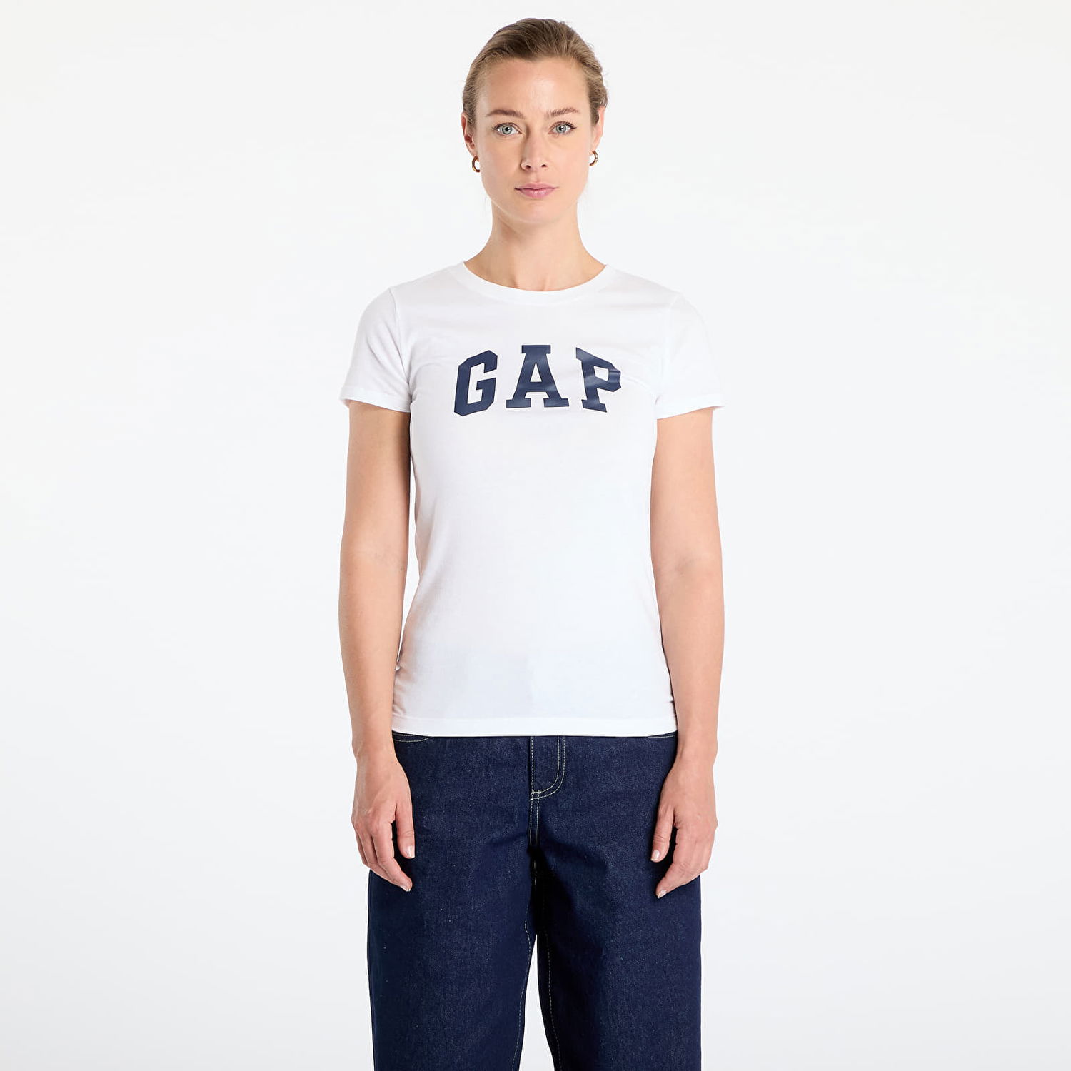 Тениска GAP Logo Graphic T-Shirt Бяло | 729555-12, 0