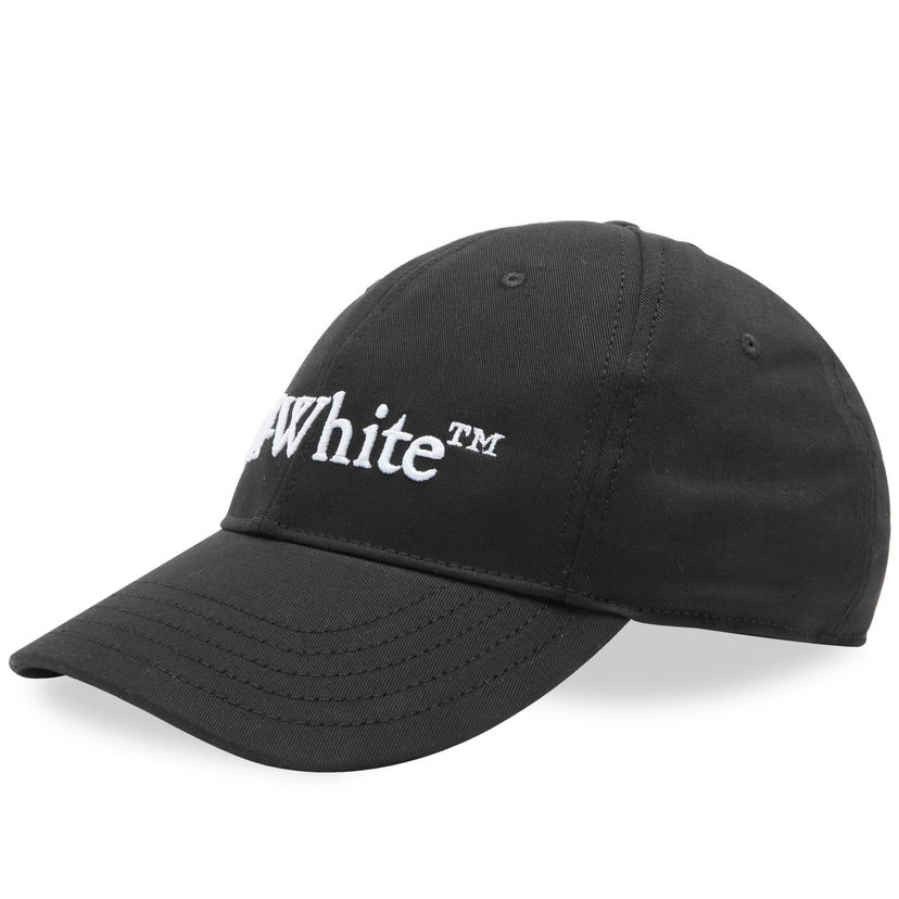 Шапка с козирка Off-White Bookish Drill Cap Черно | OMLB052F23FAB0011001