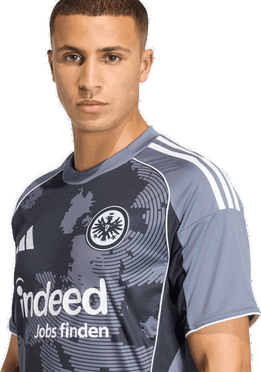 Фланелка adidas Originals Eintracht Frankfurt 3rd Jersey 2025/26 Сиво | kk6442, 3