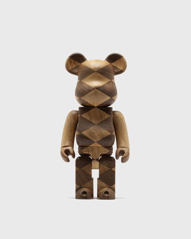 Колекционерско Medicom Toy Woven Bearbrick Figure Кафяво | MED2354, 0
