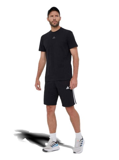 Къси панталони adidas Originals Essentials Single Jersey 3-Stripes Shorts Черно | IC9382