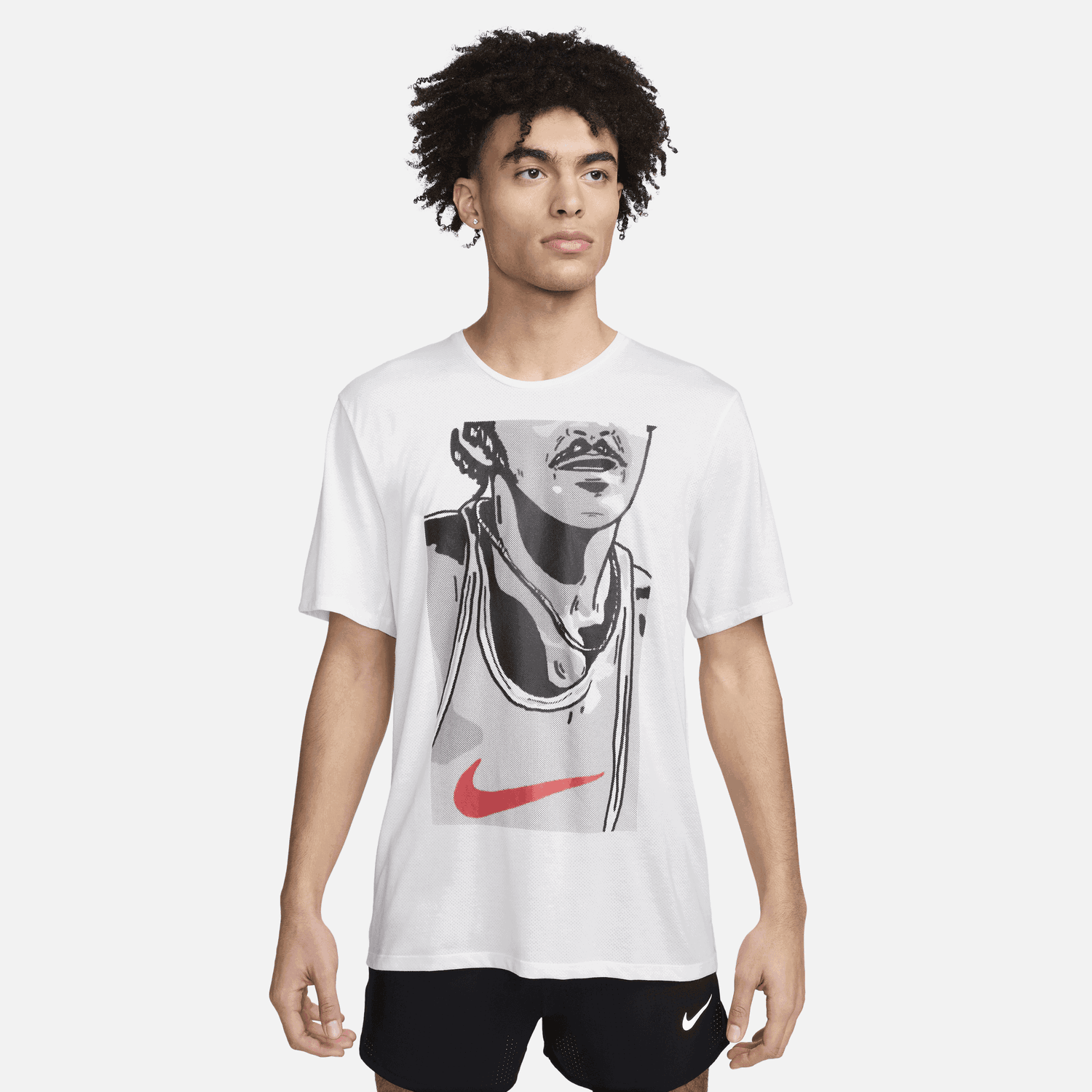 Тениска Nike Rise 365 Run Energy Бяло | FN3996-121, 1