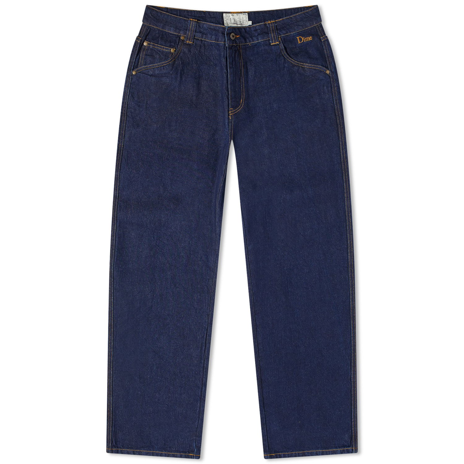Дънки Dime Relaxed Denim Pants Тъмно синьо | DIME23D1F34-IND, 0