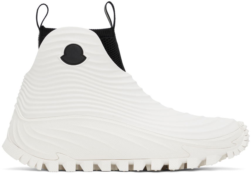 Кецове и обувки Moncler Genius Alicia Keys Acqua High Rain Boots "White" Бяло | I109F4G00010M3351, 0